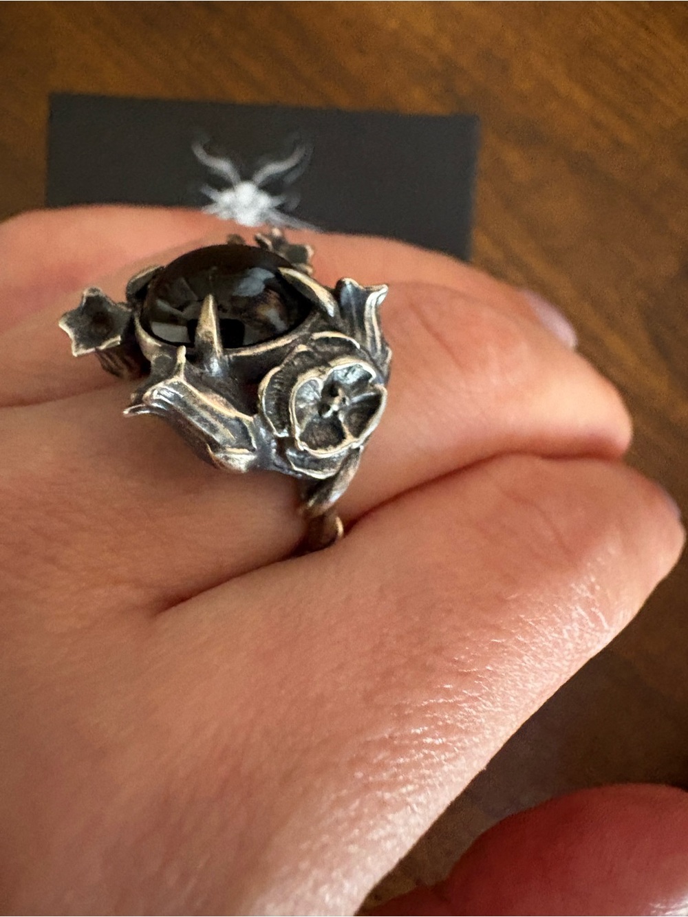 Bloodmilk Jewels Queens of Sleep Ring Size 6.5 - Picture 6 of 6